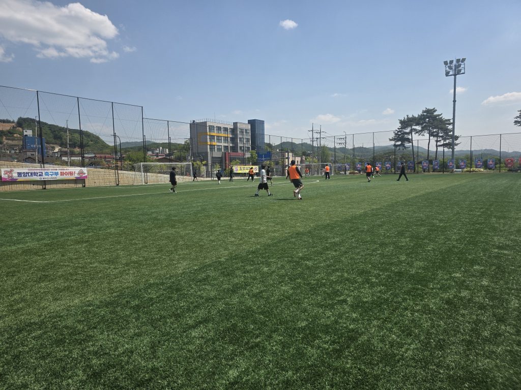 군사학과 재학생 “집단축구” (2026.4.30.(목))